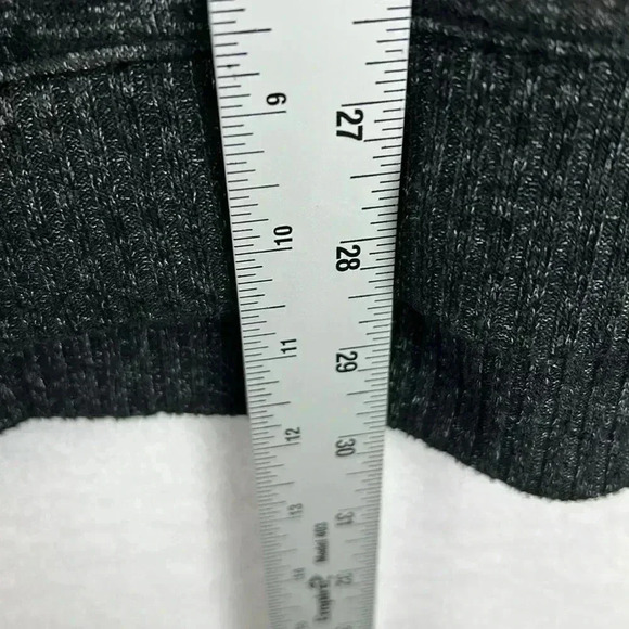 Chico’s Zenergy Pullover Tunic Sweater Size 12/14 (Chico’s 2) Heathered Black - Picture 11 of 11